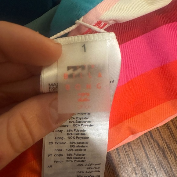 Billabong Reversible Striped Bikini Set - Picture 6 of 6